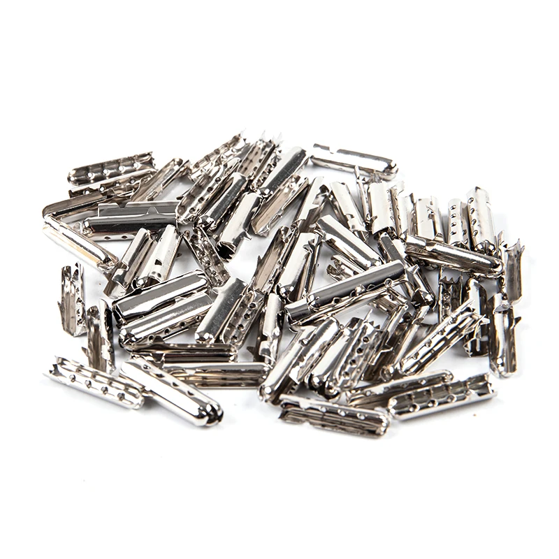 50-500PCS DIY Schnürsenkel-Reparatur-Schnürsenkel-Endkappen Ersatz-Schnürsenkel-Endstücke Aglets Schuhseil-Endstücke Schnürsenkel-Endklemmen Bullet – Detail 7