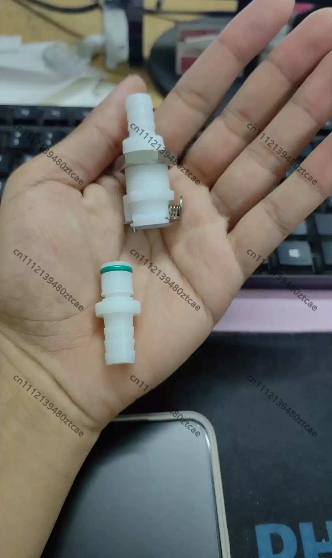Drain Outlet Connector Fitting Replacement Spare Part For Table Top Autoclave Sterilizer Equipment Repair Accessory