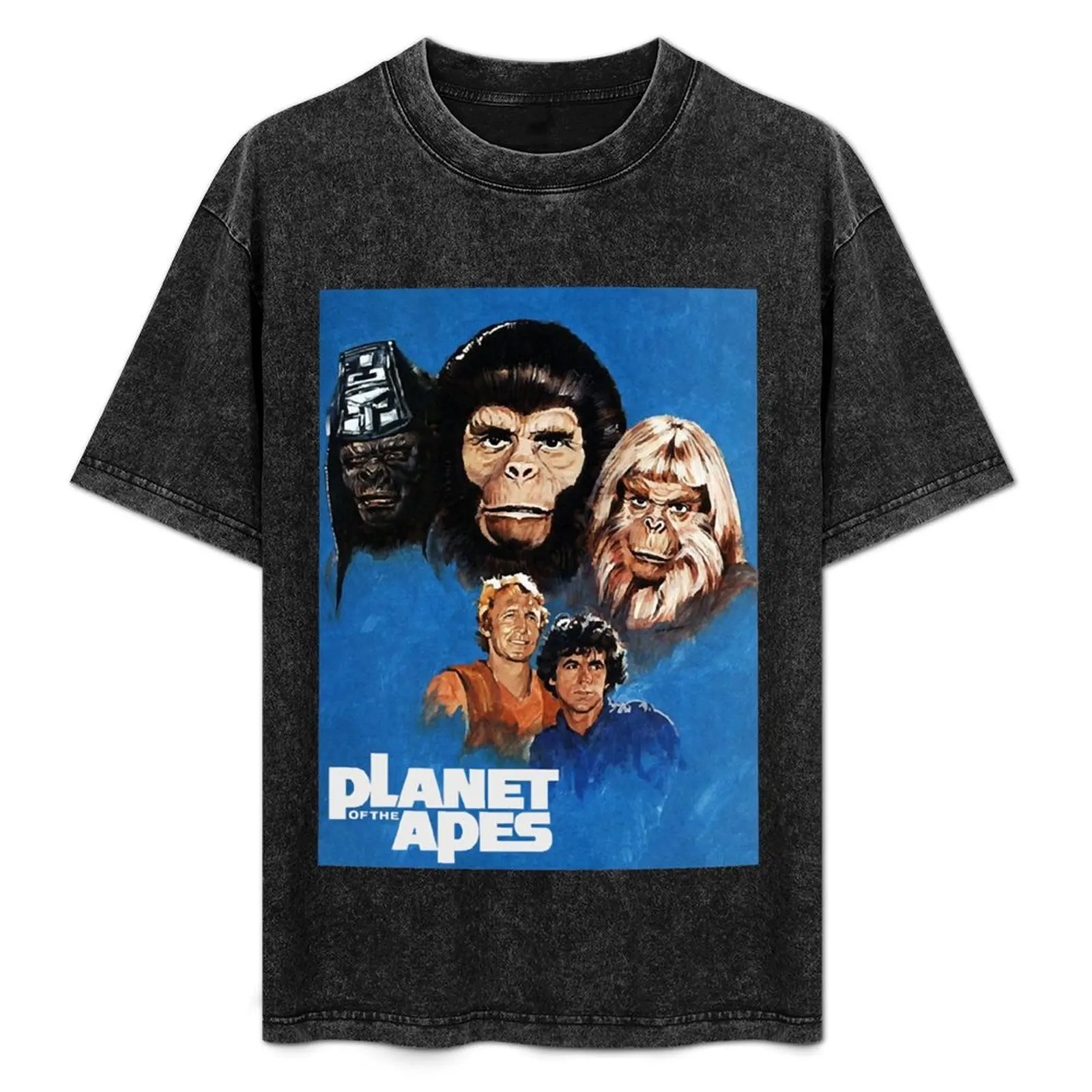

Planet of the Apes - 70s TV series T-Shirt Urban Style Casual Short Sleeve Top