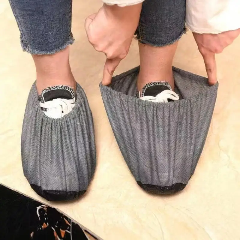 Bowling-Schuhüberzieher, 1 Paar, wiederverwendbar, atmungsaktiv, aus Mesh-Material, staubdicht, leicht, ideal als Geschenk für Bowling-Liebhaber oder für den Urlaub. – Detail 3