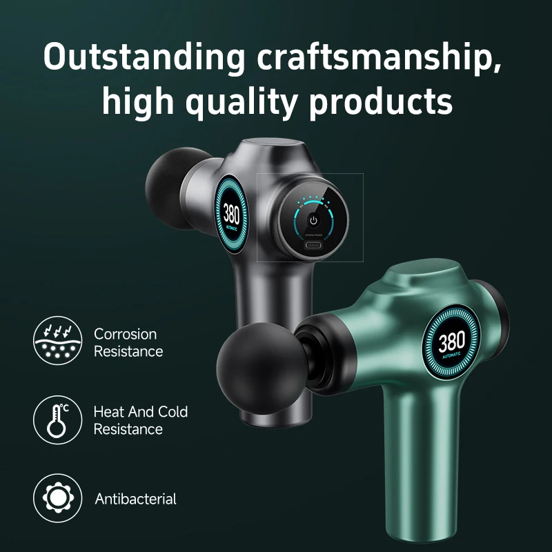 

Deep Tissue Muscle Fascia Gun Muscle Massage Gun for Pain Relief with Massage Heads 6 Speeds