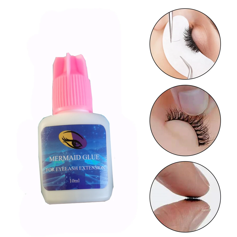 

Wholesale Sensitive Professional Eyelash Glue 10ML 1-2 S Dry Time Adhesive Retention 7-8 weeks Eyelash Extension Glue