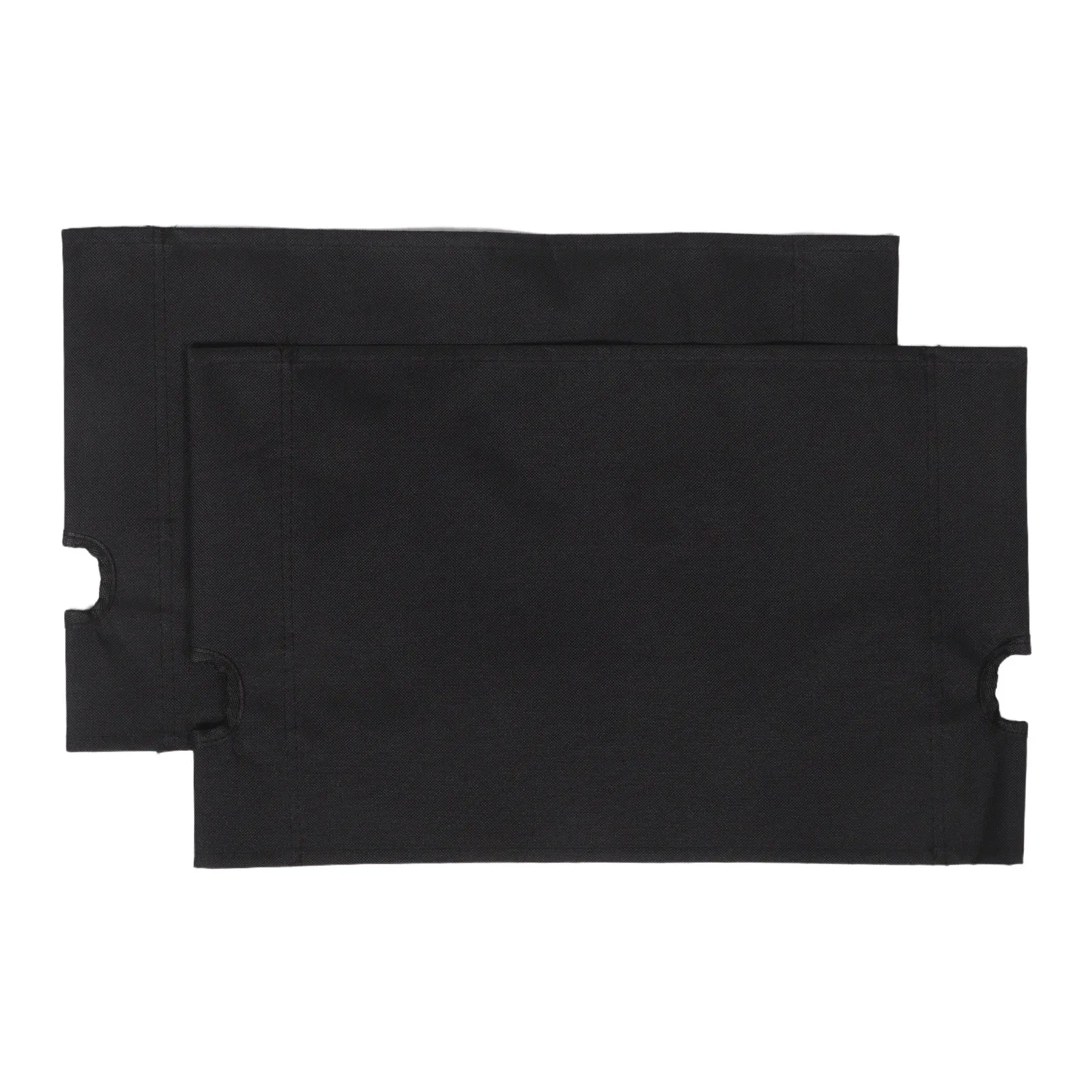 2Pcs Folding Chair Replacement Fabric Outdoor Portable Camping Chair Heavy Duty Cloth Seat Back Cover 19.1x11.7in Patio Picnic