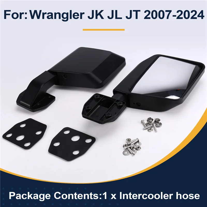 

A03Z-Rear View Mirror Car Door Side Wing Mirror Sansour Side Mirror For Jeep Wrangler JK JL JT 2007-2024