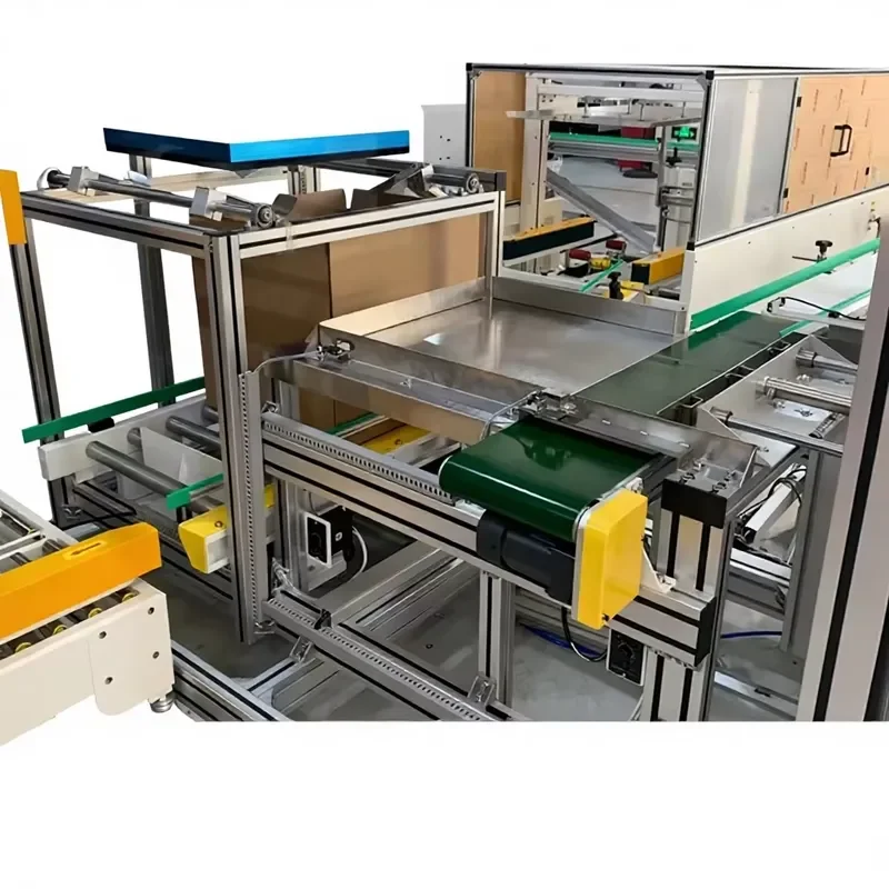 Grab Robot Type Fully Automatic Packing Loading and Unloading Production Line Automatic Pouch and Box Cartoning Machine