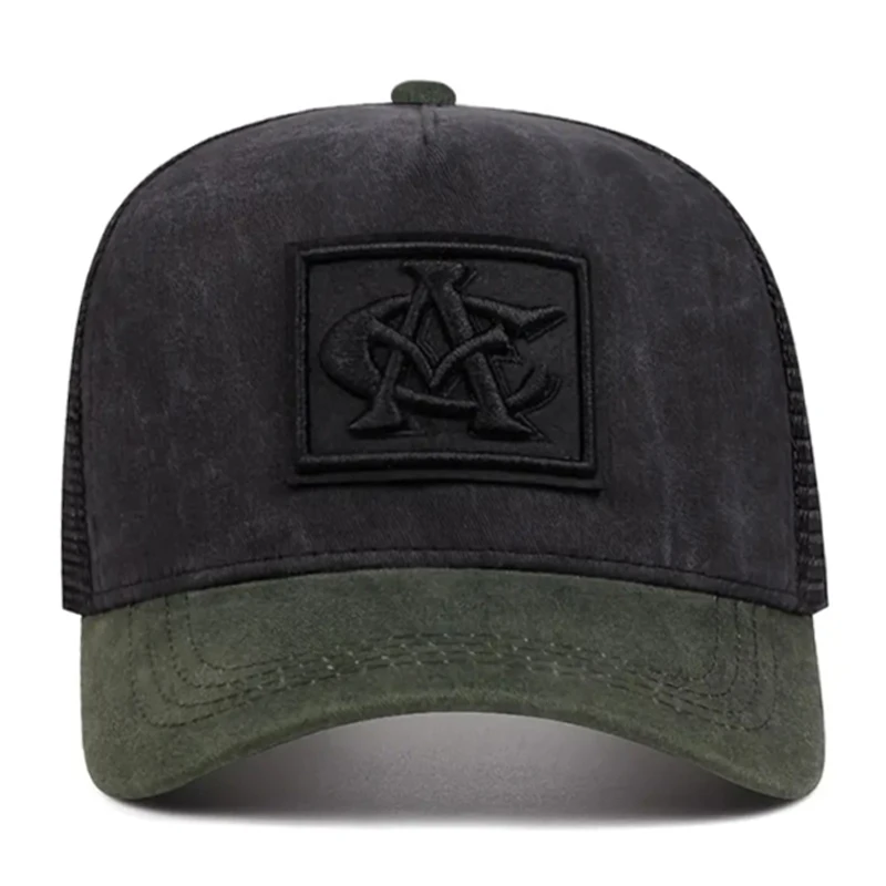 2026 New Breathable Mesh Hat CA Embroidered Baseball Hat Daily Commuter Decoration Sunshade Hat Unisex Hip Hop Skateboarding Hat