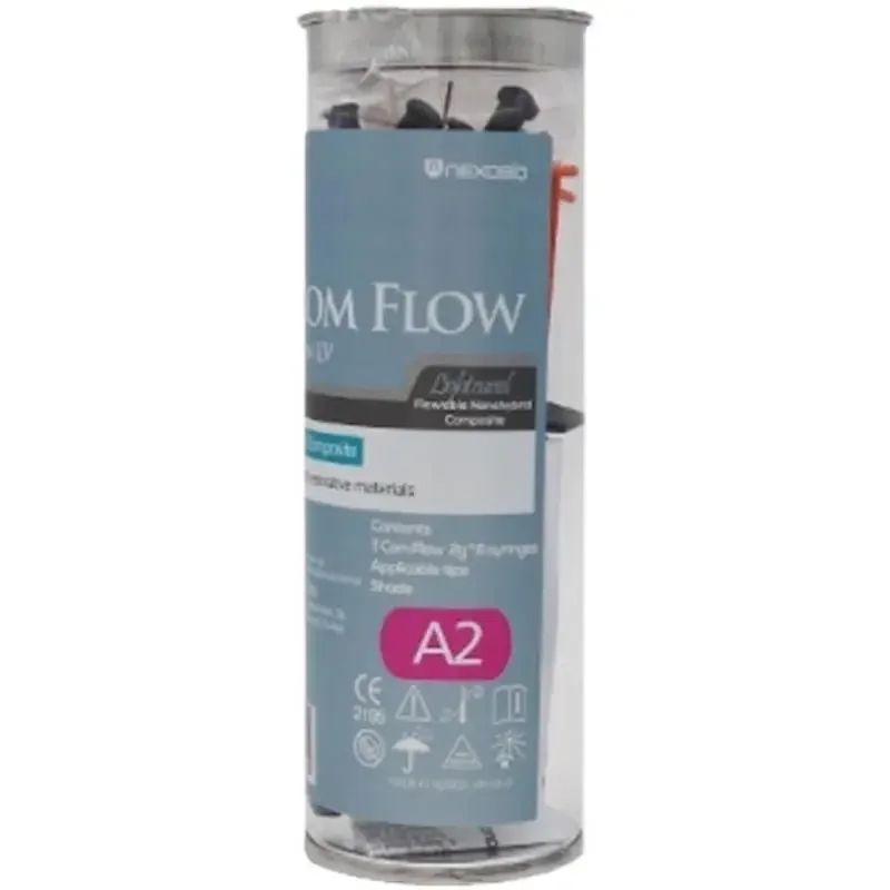 Dentistry Fluid Photocuring Composite Resin 6Pcs Nano Material 2g/Pcs for Oral Cavity Fill Nursing Repair Material Tools