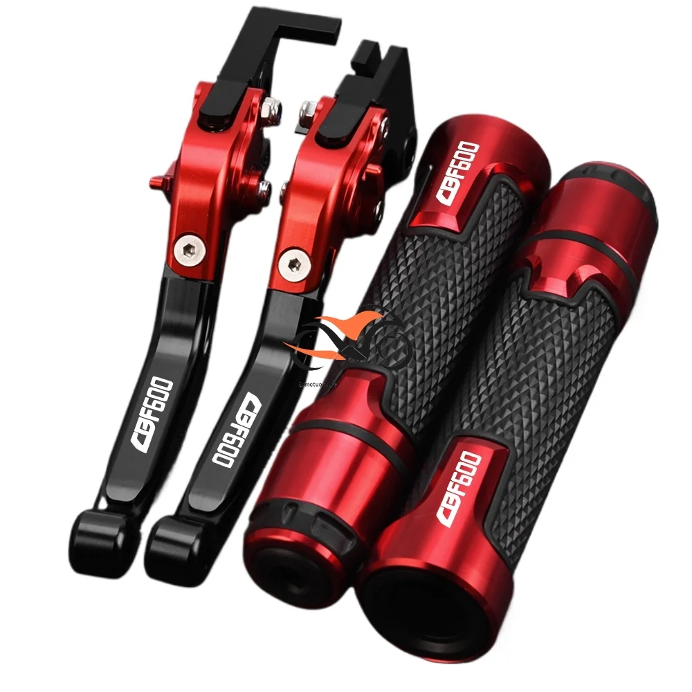 

For Honda CBF600 CBF cbf 600 2006-2013 2012 2011 2010 2009 2008 2007 Motorcycle Adjustable CNC Brake Clutch Lever Handbar Grips