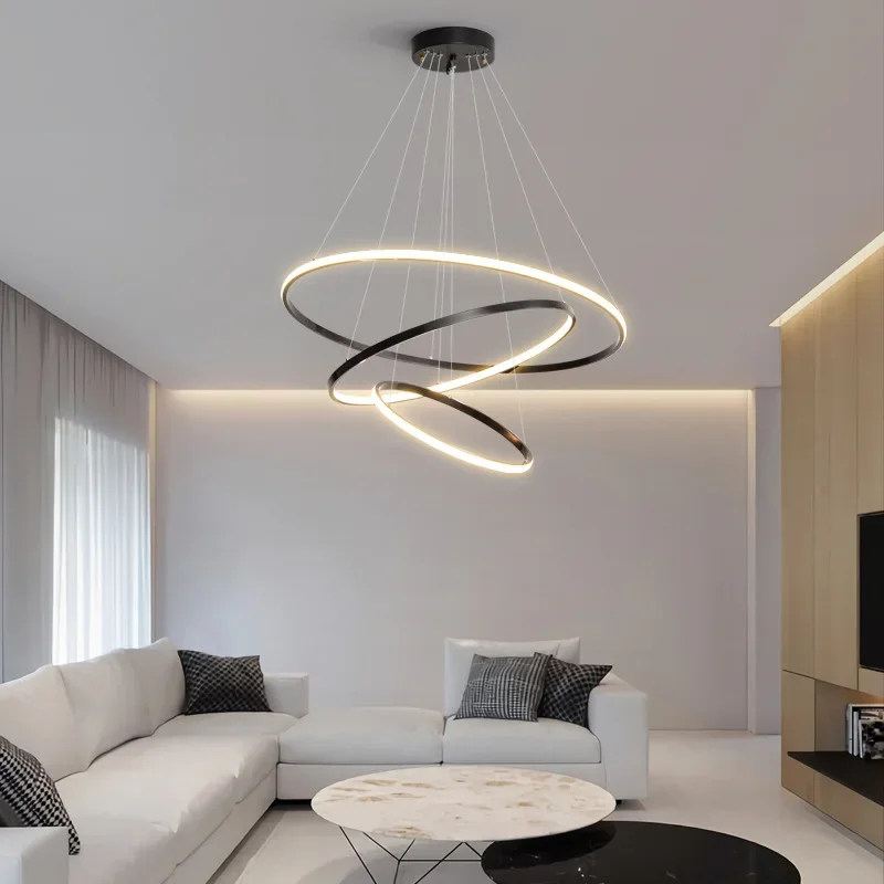 

Modern LED Pendant Lamp Luxury Hanging Chandelier for Living Dining Room Hall Restaurant Home Decoration Lighting Fixture Lustre