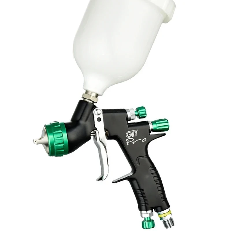 

High-quality Professional HVLP Automotive Air Spray Gun 1.3mm Nozzle 600cc Cup Capacity Aluminium Alloy OEM Available Car