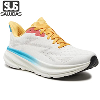 SALUDAS Original Men Speed Running Shoes Outdoor Women Road Jogging Shoes Ultra-Clear Elastic Soft-Soled Casual Walking Sneakers