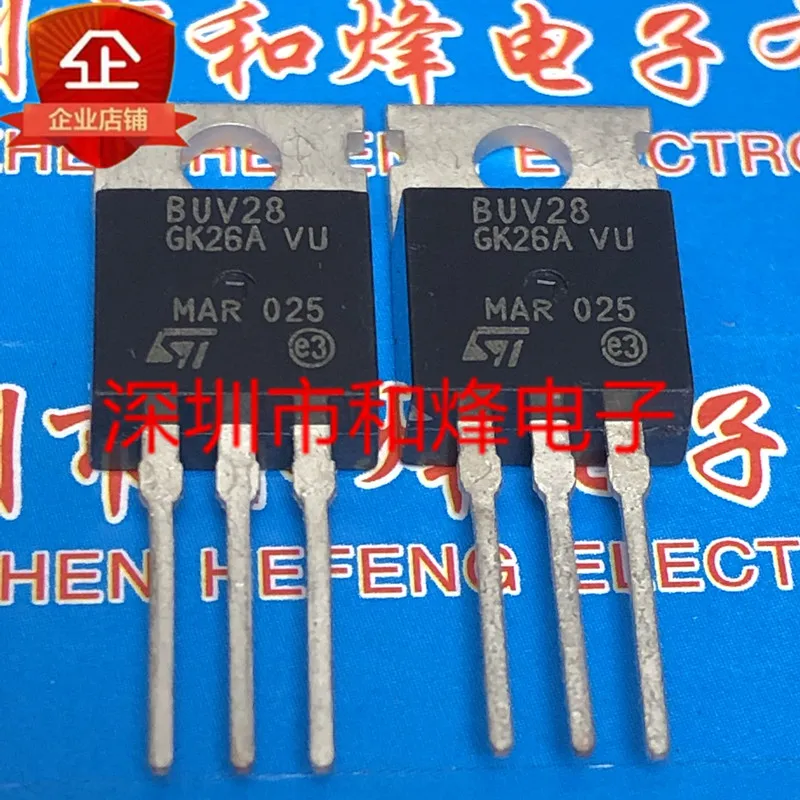 5PCS-10PCS BUV28 TO-220 200V 10A New And Original On Stock