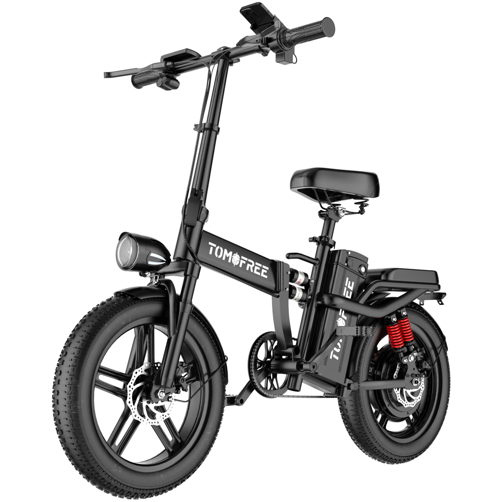 

Складной электрический велосипед для взрослых, аккумулятор 48 В, 20 Ач, пиковый двигатель мощностью 1500 Вт, 750 Вт, PAS 40 миль, 33 миль в час с двухместным электровелосипедом