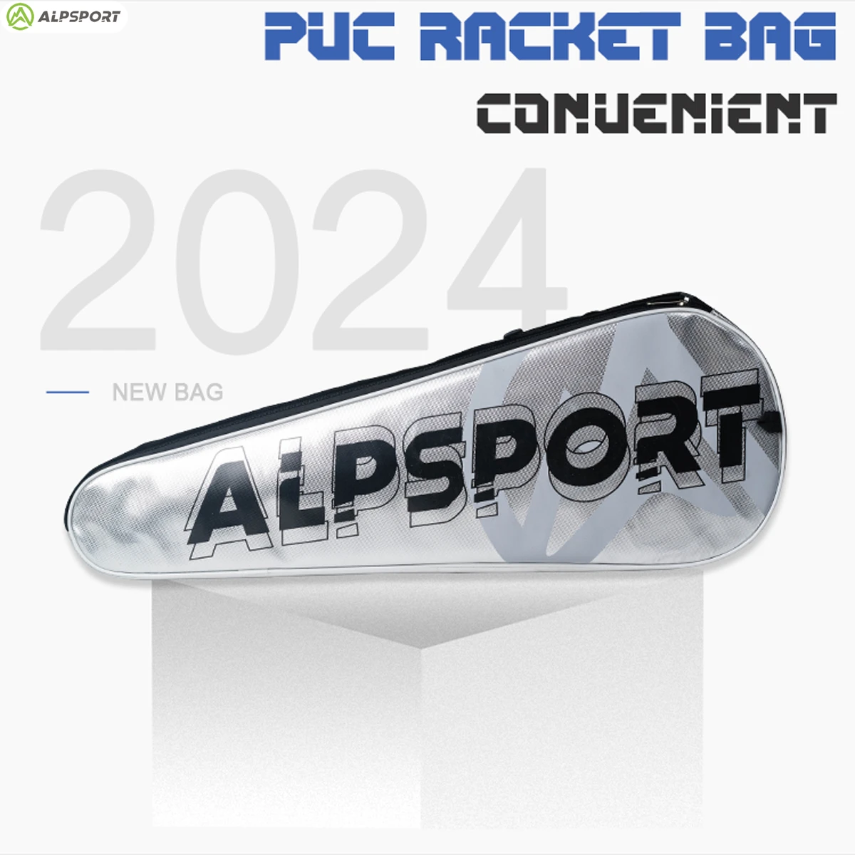 

Alpsport Badminton Racket Bag【PVC material Single-layer and double-layer With strap Corrosion-resistant and durable