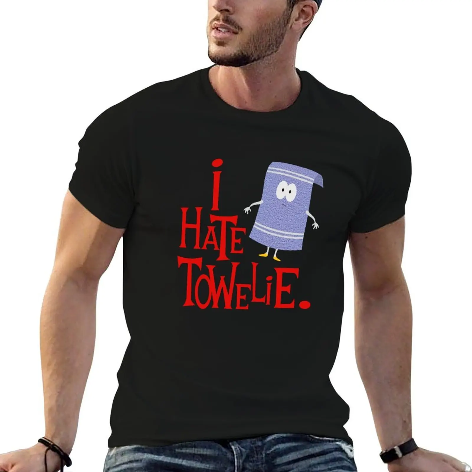 

I hate towelie T-Shirt cotton tshirt 100% men t shirt cotton 100% cotton t shirts man 100% T-shirt