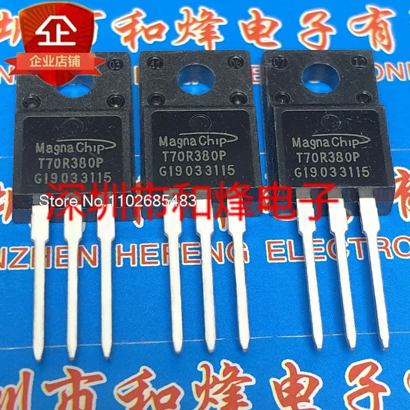 （10PCS/LOT）T70R380P MMFT70R380P  TO-220F 750V 11A