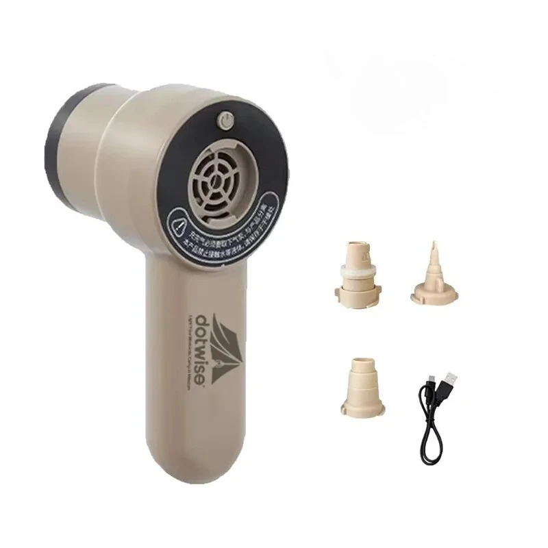 

DOTWISE Electric Air Pump Brushless Motor Wireless inflator Air Compressor High Flow,For Small Air Mattres Kayak Paddle