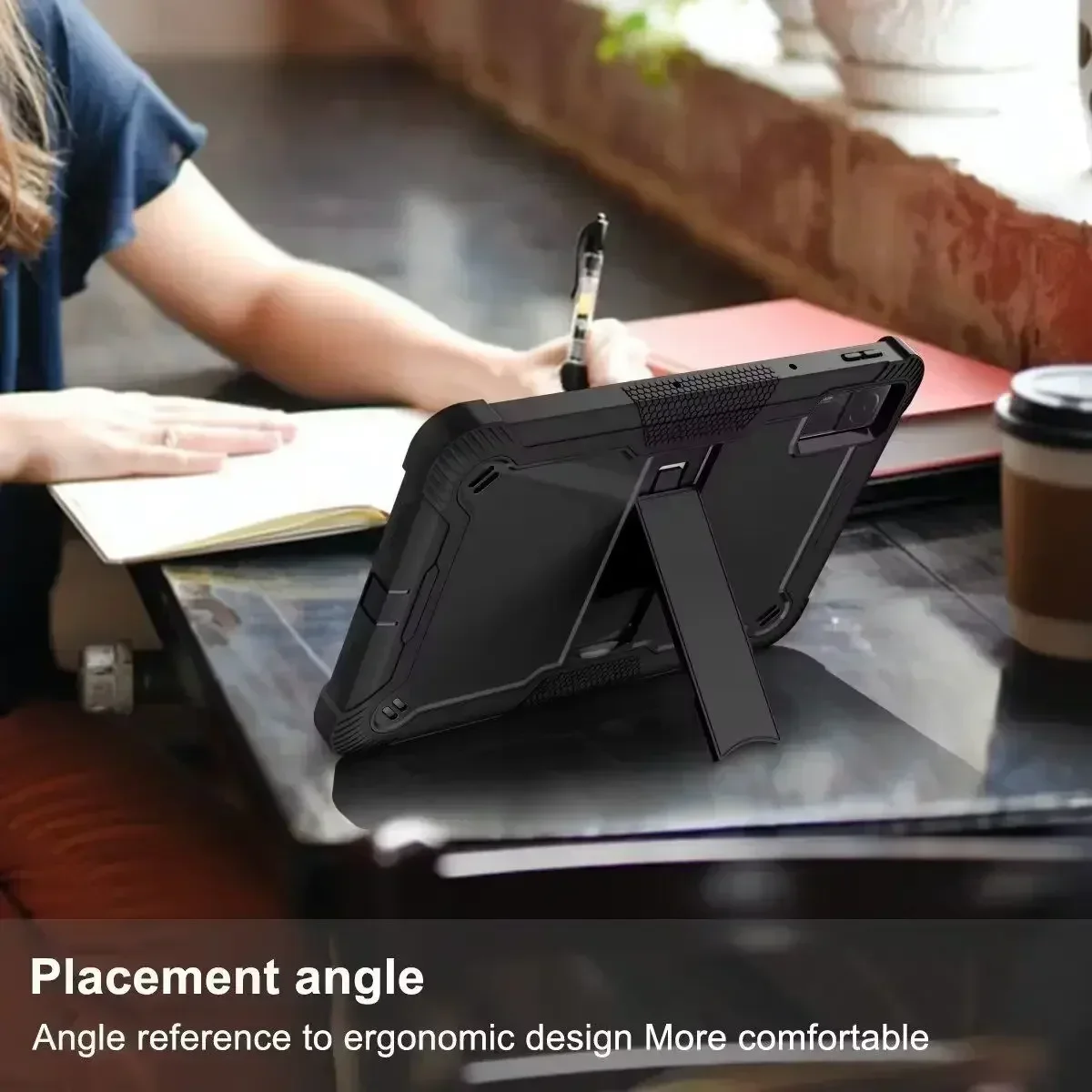 Juste de support de tablette PC pour enfants, étui antichoc pour Xiaomi Redmi Pad SE 11 10.61, Mi Pad 6 11 ", coque de support, 10.6