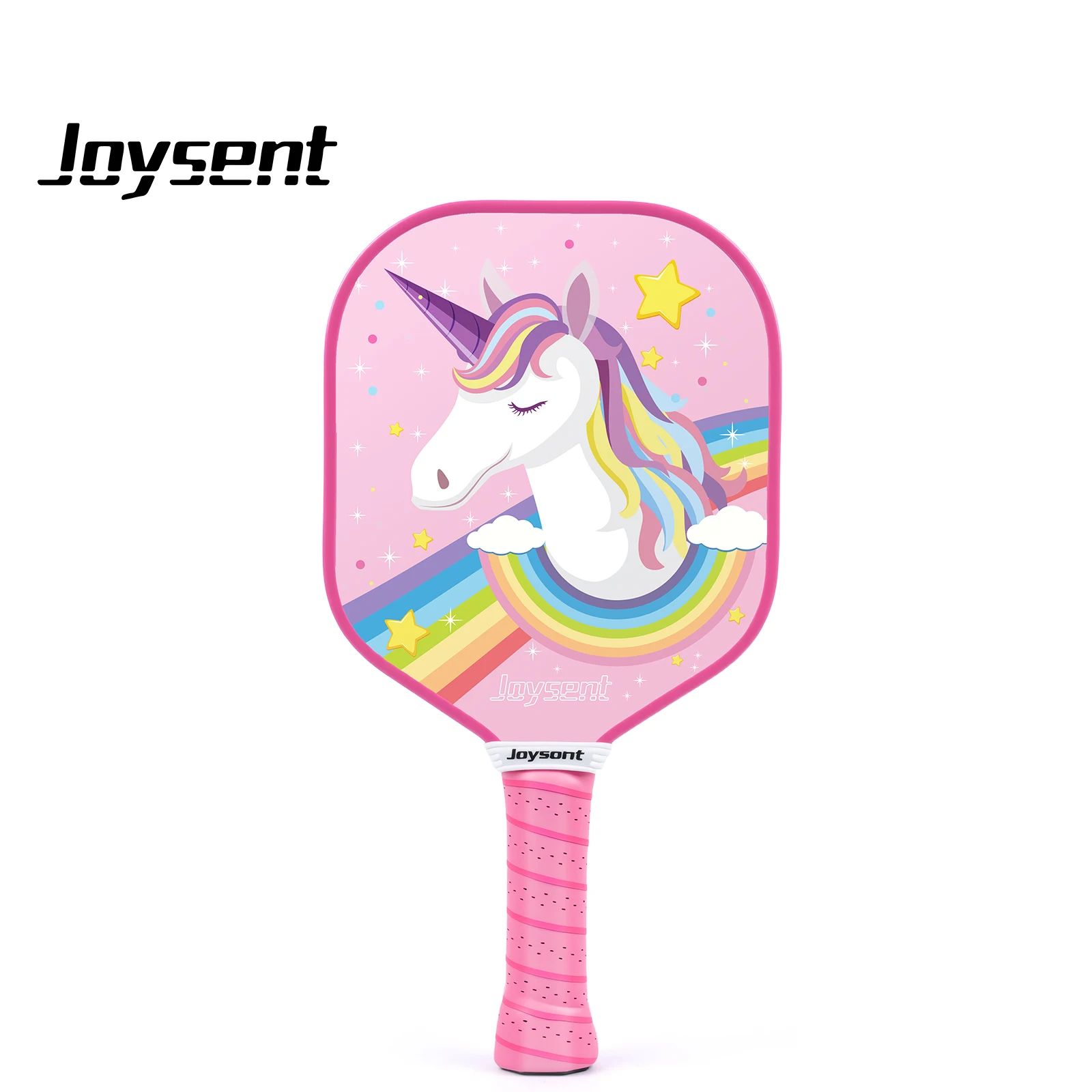 

Детские весла для пиклбола T300 из углеродного волокна, полипропилена, сотовые, 14 мм, легкие детские ракетки для начинающих, подарки, мечтательный единорог, розовый