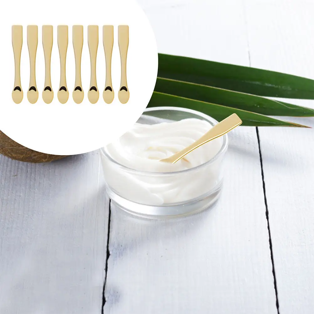 

Набор из 8 штук: лопатки для крема, шпатели для ухода за кожей, инструменты для макияжа, аппликаторы для масок, косметические шпатели