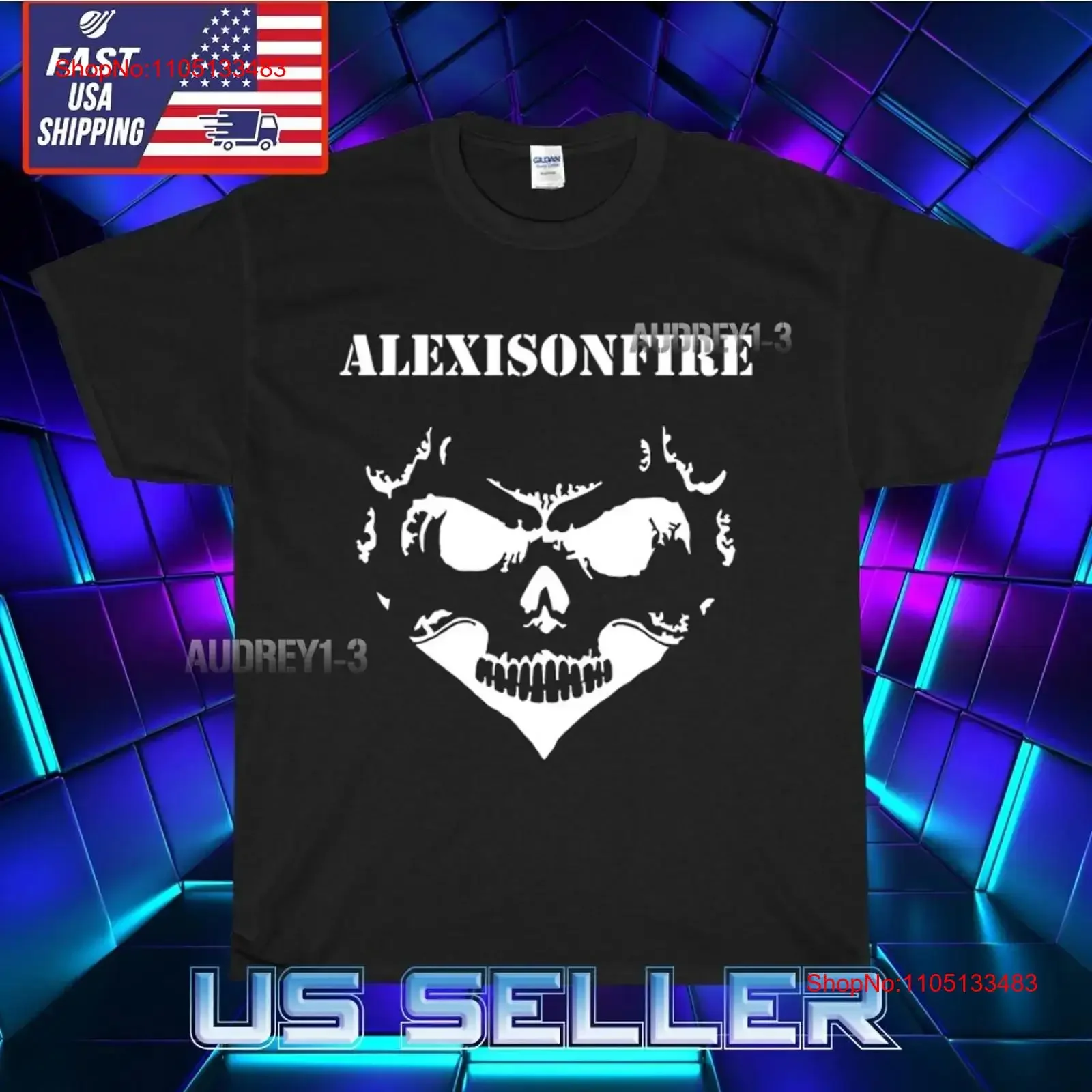 

NEW SHIRT ALEXISONFIRE MEN'S LOGO T UNISEX FUNNY AMERICAN USA SIZE S 5XL vintage Washed designer clothes Comfortable Soft