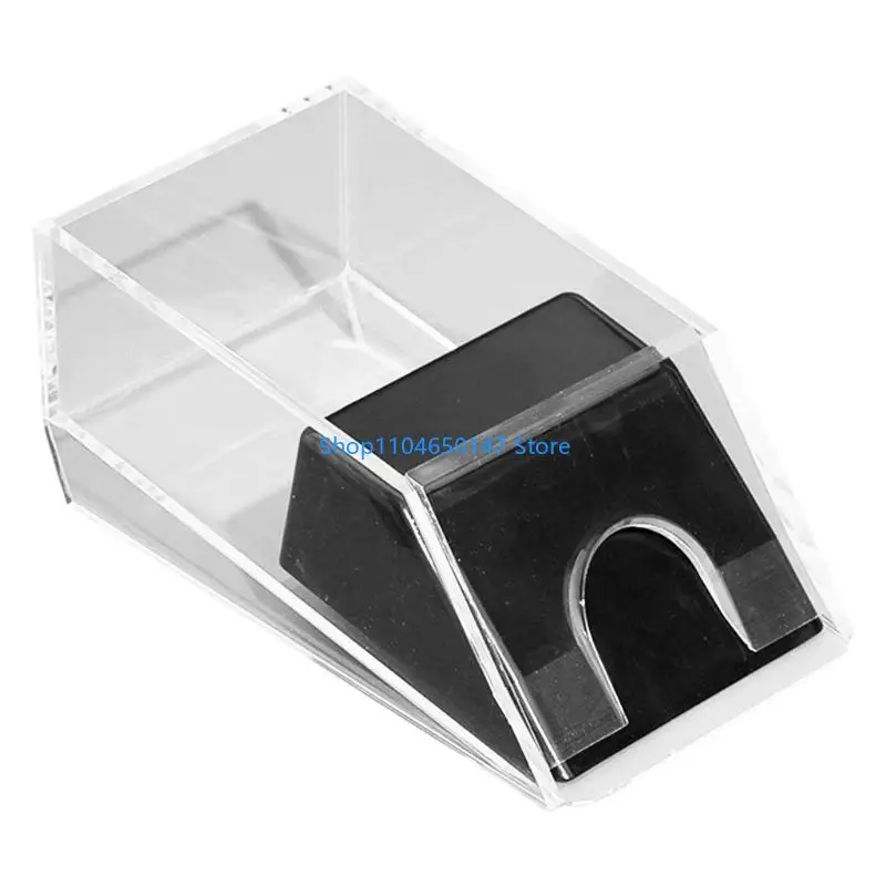 

Blackjacks Shoe Discard Tray Clear Cards Dealing Shoe Accessories