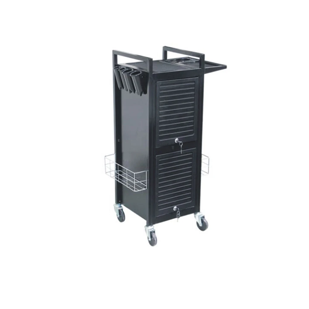 Salon Trolley, Heavy-Duty Large Storage, 6 Tier Rolling Cart for Beauty Tools, Styling Equipment Organizer