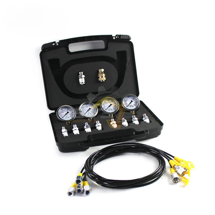 Light weight Black Plastic Box 3KG Hydraulic Pressure Test Kit