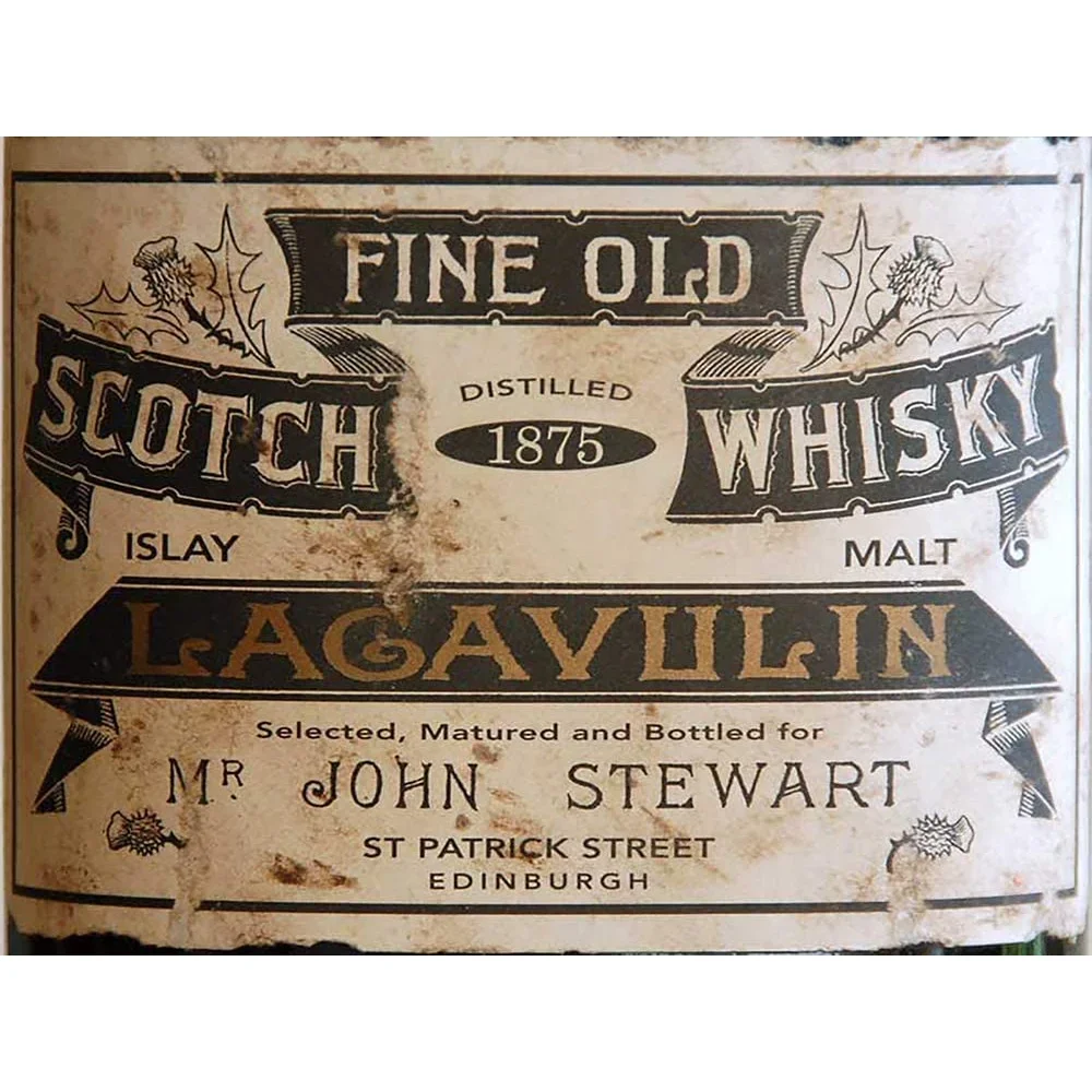 Lagavulin Scotch Whiskey Vintage ad Reproduction Steel Sign bar Decor  home sweet home sign  room decor