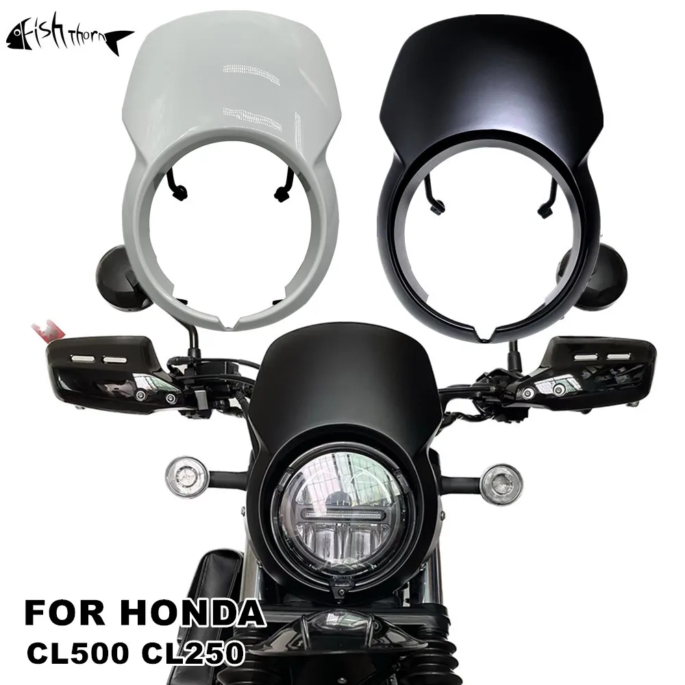 New 2023 For Honda CL500 CL 500 CL250 CL 250 Motorcycle Headlamp Fairing Windshield Headlamp Faceplate