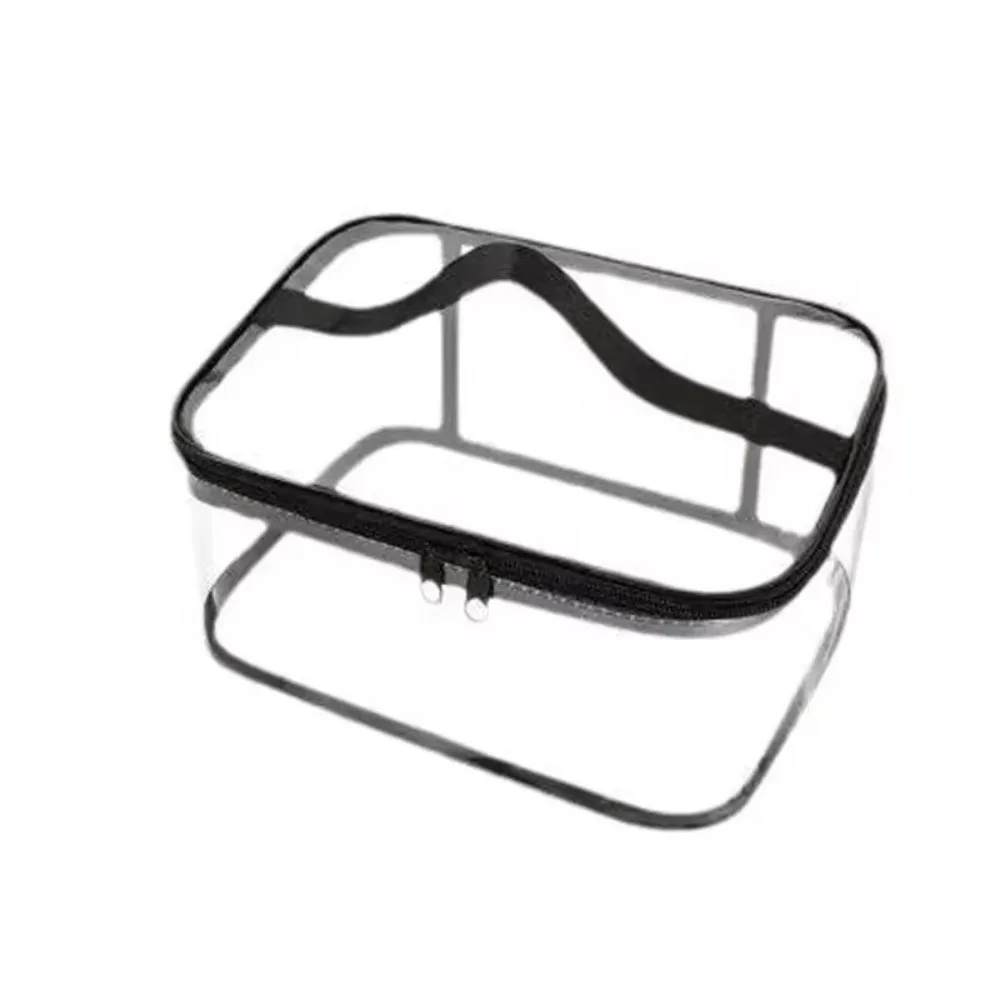 

Transparent Storage Bag Large Capacity Clear PVC Block Organizer Easy Clean Waterproof Board Game Storage Travel Organizer