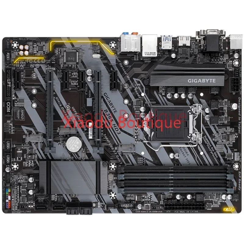 FOR GIGABYTE B365 HD3 Motherboard Intel B365 LGA 1151 DDR4 ATX M.2 VGA DVI Core