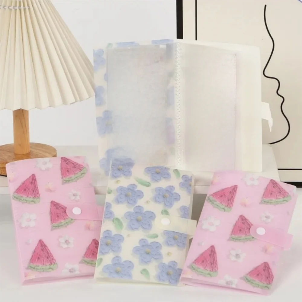 Creative 3-inch Photo Album 120/240 Slot PP Card Holder Small Card Oil Painting Postcard Storage Album Card Album