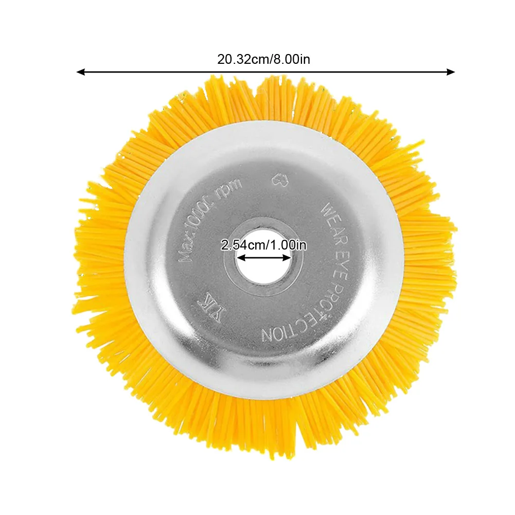 8Inch Nylon Wire Trimmer Head for Straight Shaft Gas Trimmers Easy to Attach with 25 4mm Gear Case Compatibility