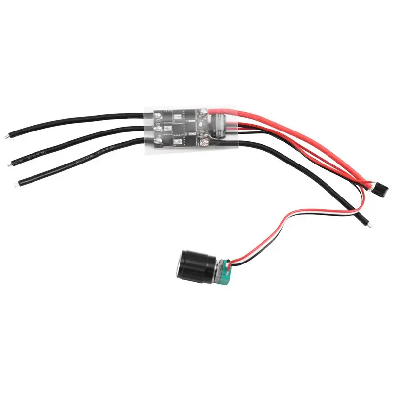 AS96-Brushless ESC 30A DIY Controller, Multifunctional Brushless ESC For RC Model Car Tank Boat Brushed Motor Spare Parts