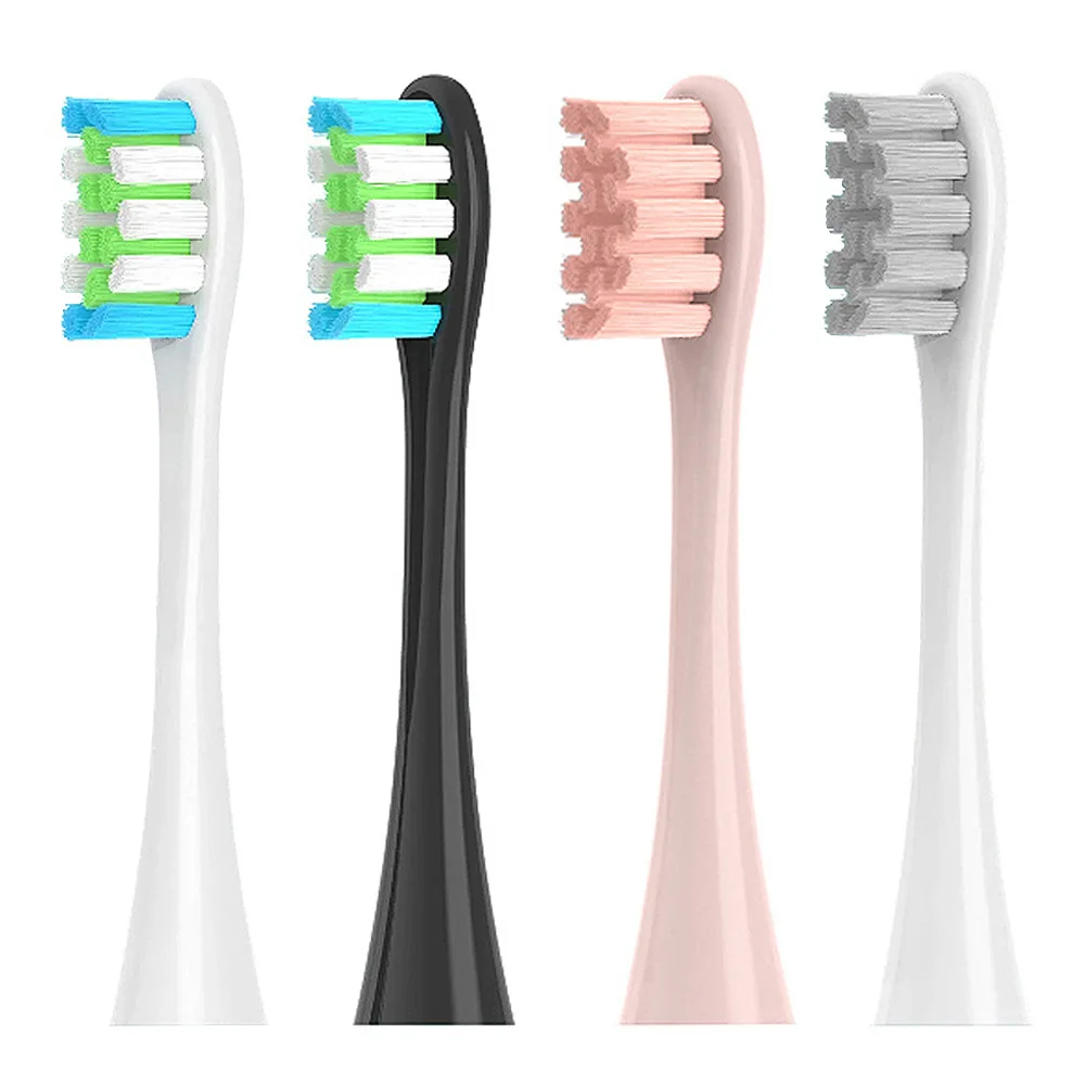 Têtes de brosse de rechange pour brosse à dents électrique sonique Oclean X/ X PRO/ Z1/ F1/ One/ Air 2 /SE, buses à poils souples, 4 pièces/paquet