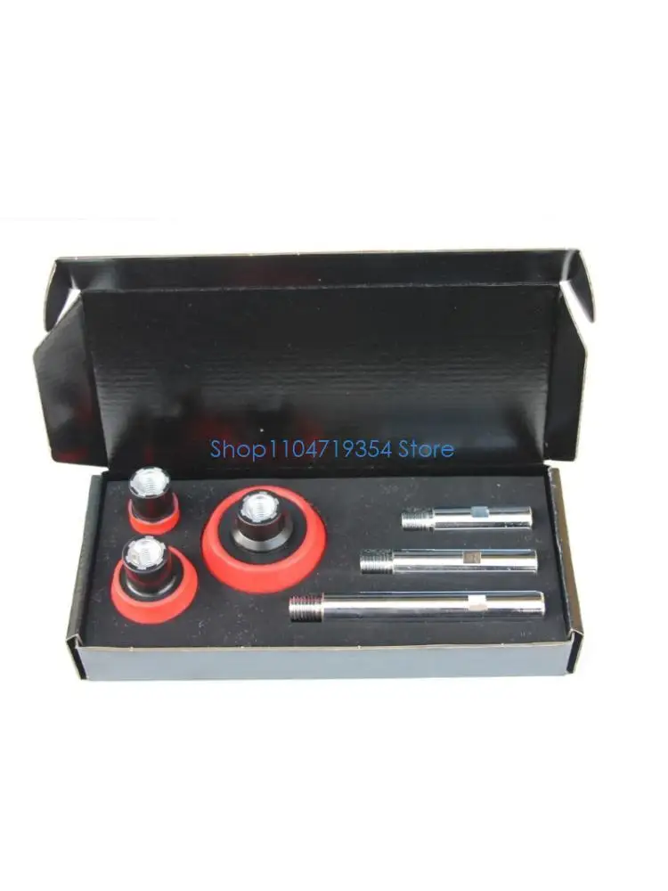 0XLD M14 Threaded Adapter Shafts For Grinding Machines With Notched Design Quick Installation For Stone Metal Stone Cutting