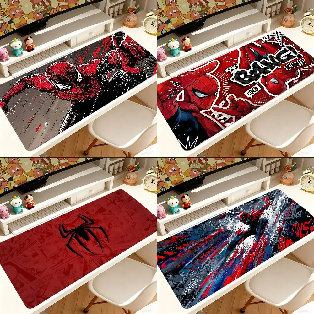 S-Spiders-Mans Mouse Pad Computer Mat Deskpad Laptop Keyboard Mat Office Large Landscape Mousepad