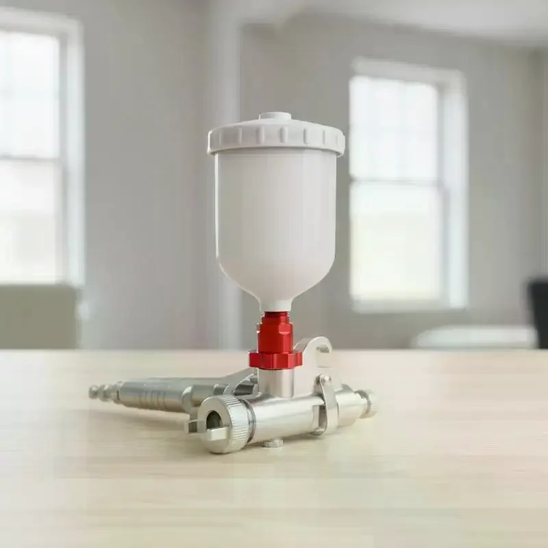 Spray Paint Flawlessly! Quick Connector Spray Adapter M16x1.5 Red & Black, Disposable Paint Cup G3/8 External