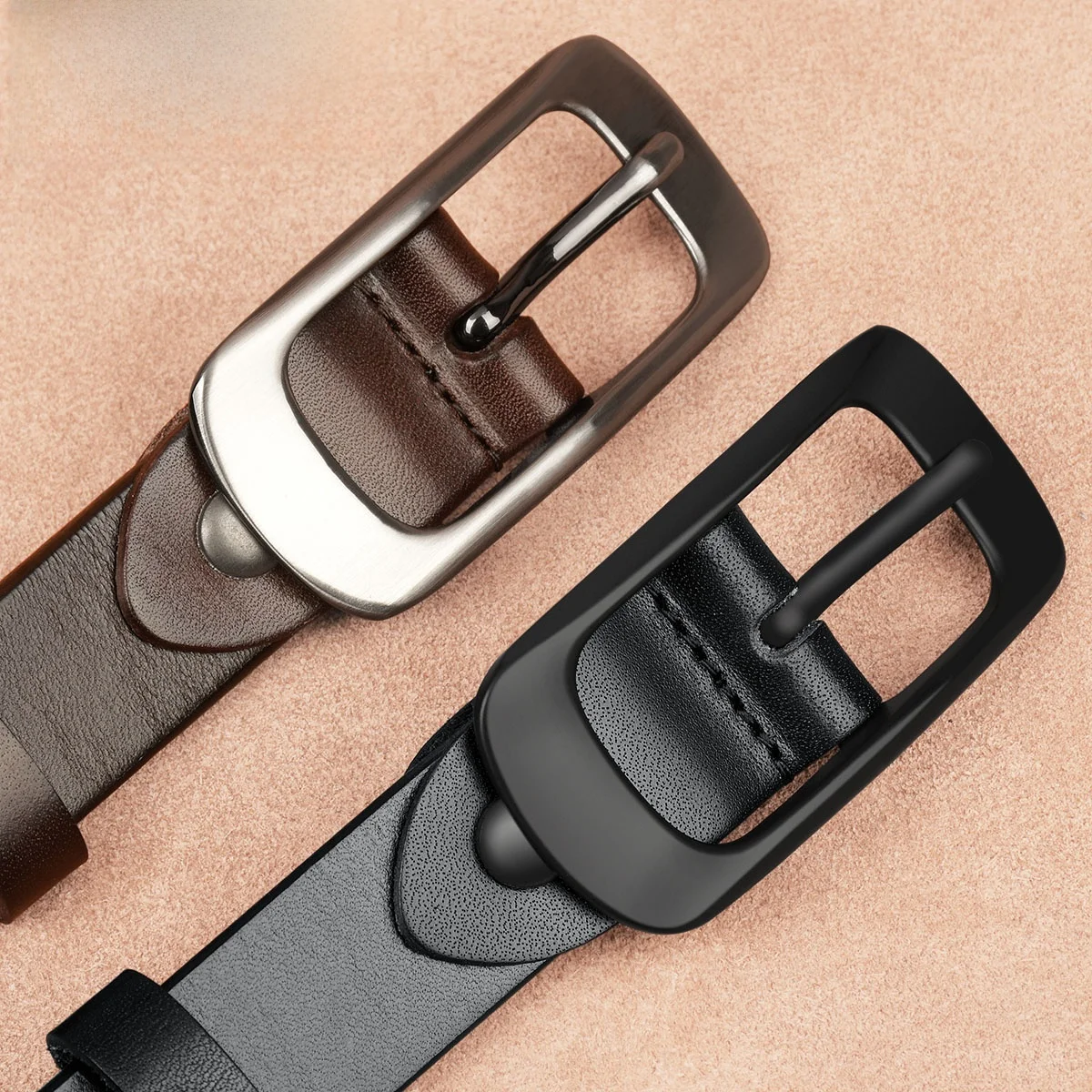 カジュアルスタイルトップレイヤー牛革ベルト女性のスカート装飾的なシンプルなウエストベルト多用途個性パンツベルト