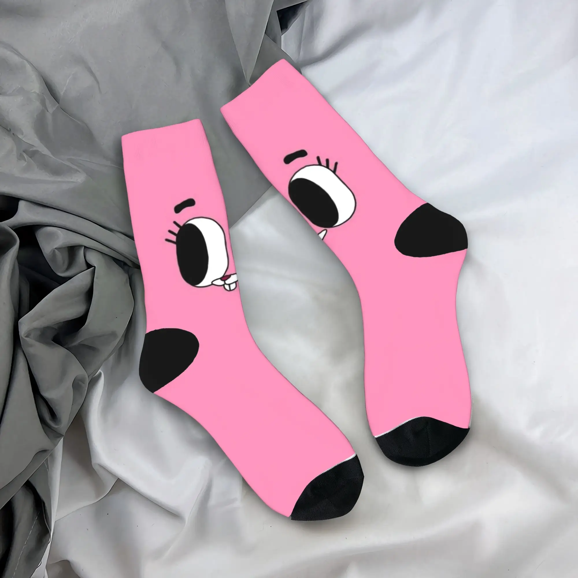 

Носки The-Amazing World G-Gumballs, зимние чулки, корейские удобные носки для взрослых и мужчин, нескользящие носки с графическим рисунком для велоспорта