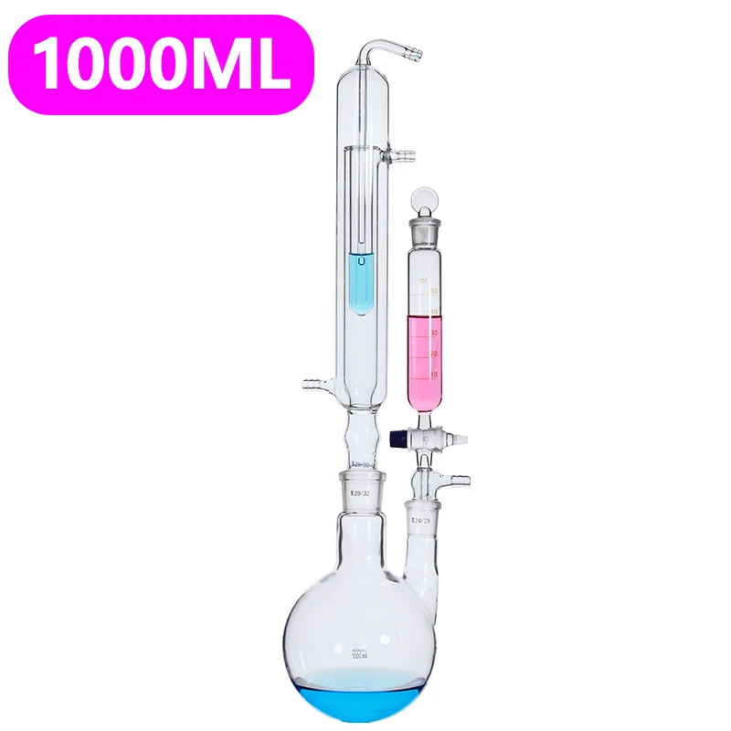 Sulfur dioxide residual amount measuring device 1000ml Pharmacopoeia method acid-base titration distillation instrument device