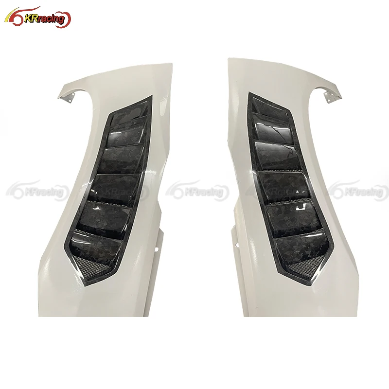 Upgrade Vorstein Fender Autoclave Forged Carbon Fiber Front Fender für Lambo Huracan LP610 LP580 2014-2018