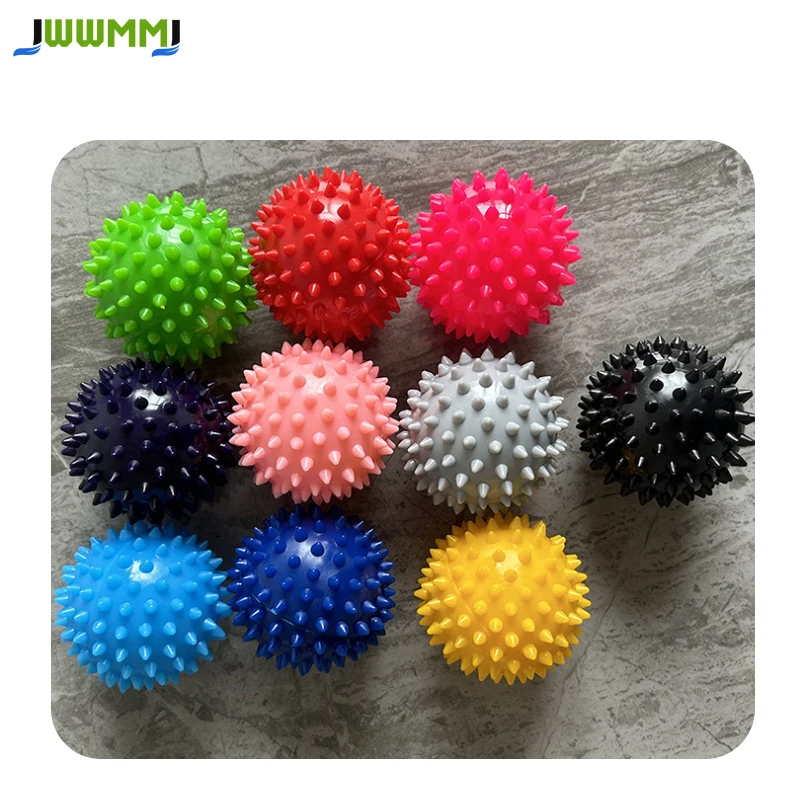 1pcs Acupuncture Point Grip Strength Ball PVC Fascia Outdoor Yoga Home Fitness Children\'s Acupuncture Hedgehog Ball