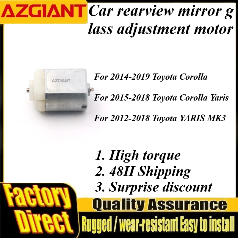 

Azgaint FC-140RF For Toyota Corolla Yaris YARIS MK3 Exterior Side View Power Mirror Glass Motor Actuator vehicle accessories