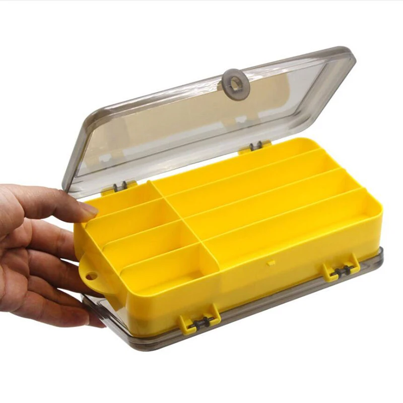 Wholesale 1 Pc Portable Waterproof Double-sided Fishing Tackle Box Fishing Lure Storage Case