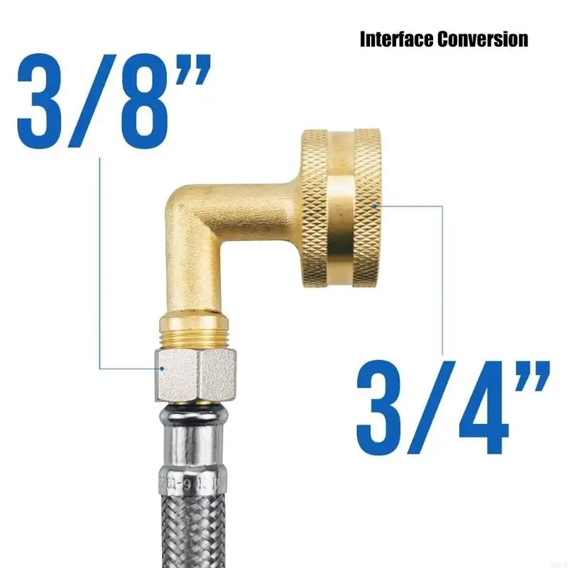 M6CB Practical Copper Dishwasher Water Tube 3/8inch Suitable for Various Brands