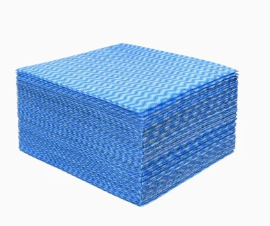 

Rag Washcloths Auto Detailing Towels Blue Non-woven Fabric Absorbent Cleaning Rags