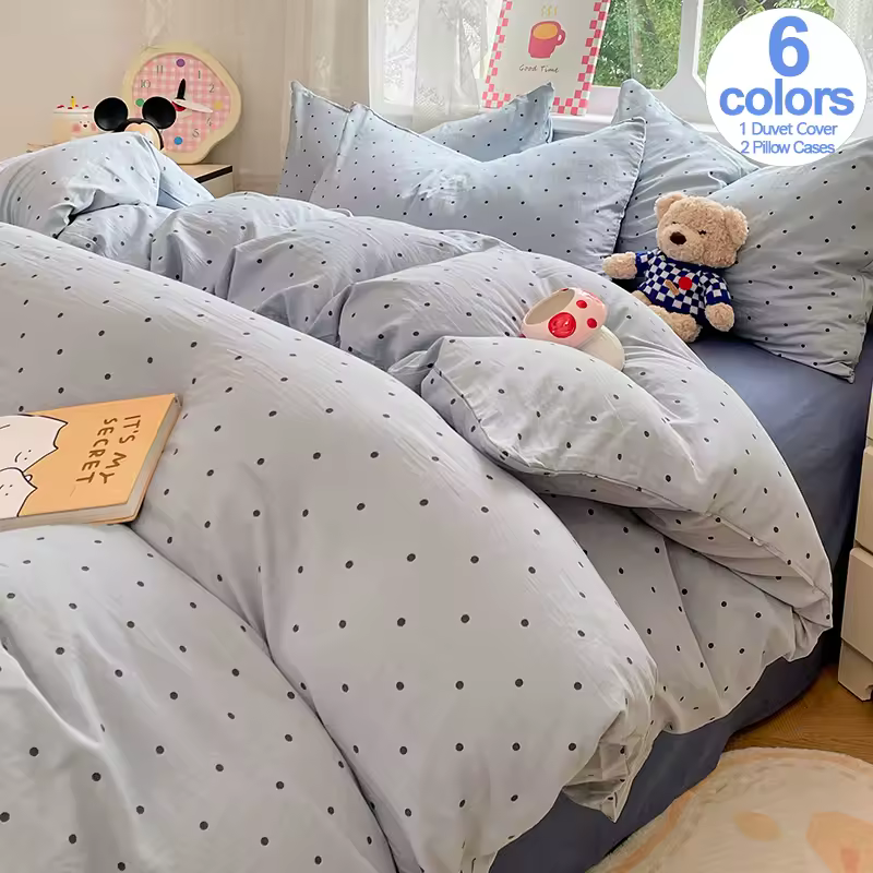 미리 세탁된 극세사 세트 패키지 이미지