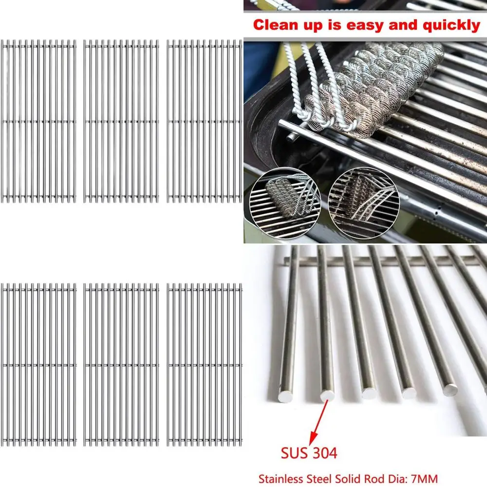 

Набор из 3-х решеток для гриля из нержавеющей стали 16 15/16 дюймов для барбекю